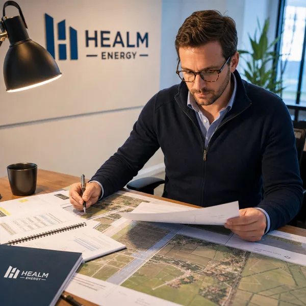 Healm Energy LinkedIn post