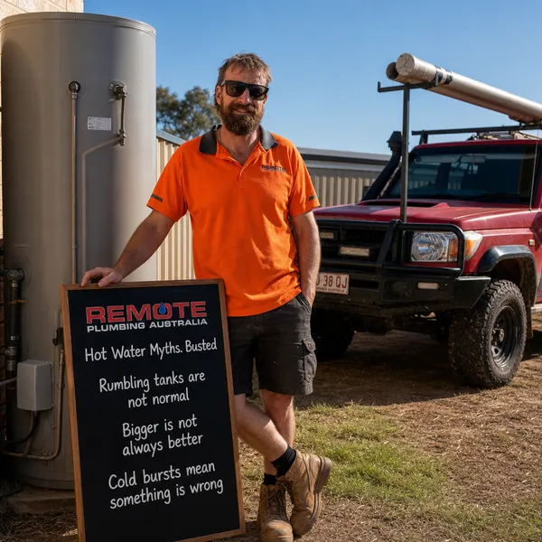 Remote Plumbing Facebook post